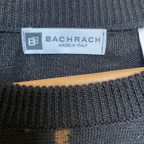 Vintage Bachrach Coogi Style Sweater | US Large, Wool Blend, Italy, 90s Abstract - Picture 4 of 6
